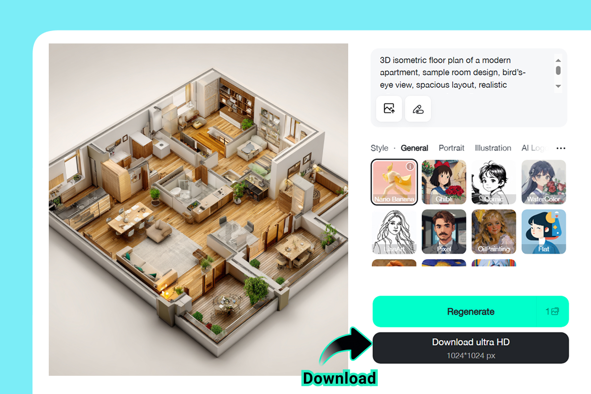 Generate and Download