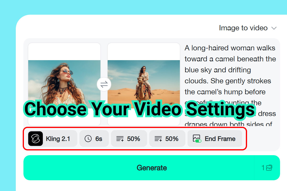 Step 3: Adjust Video Settings