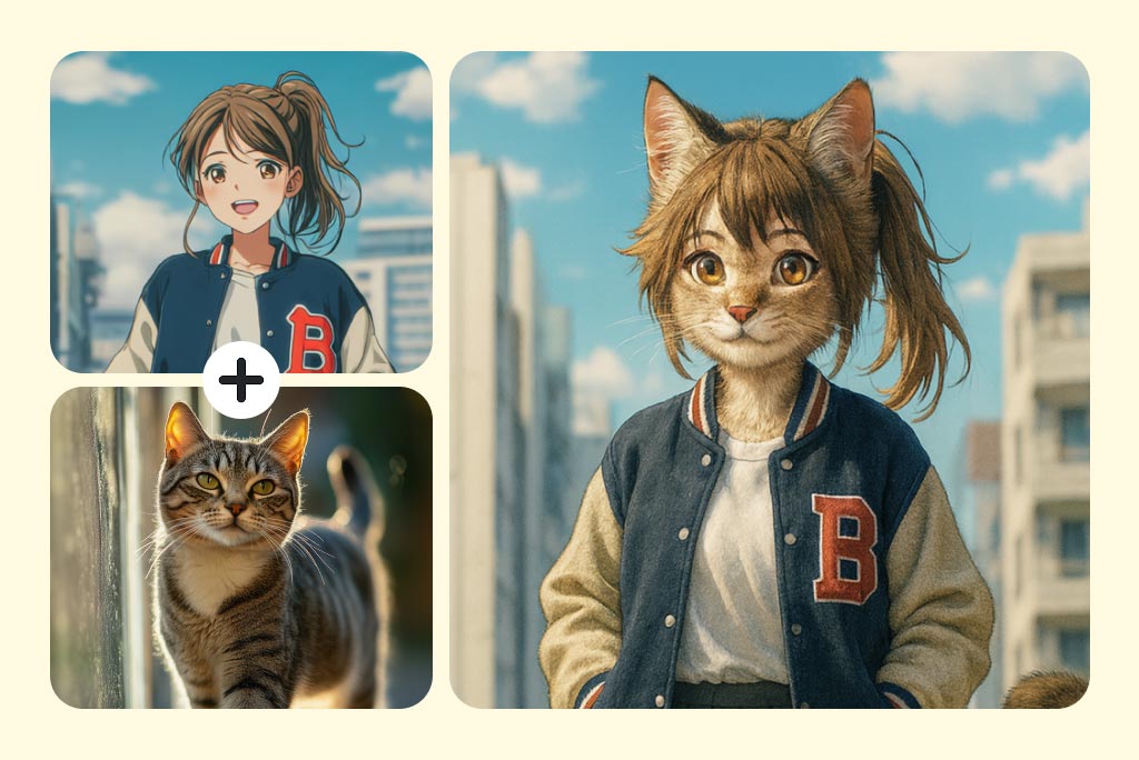 Create Artistic Hybrids with AI Image Blender