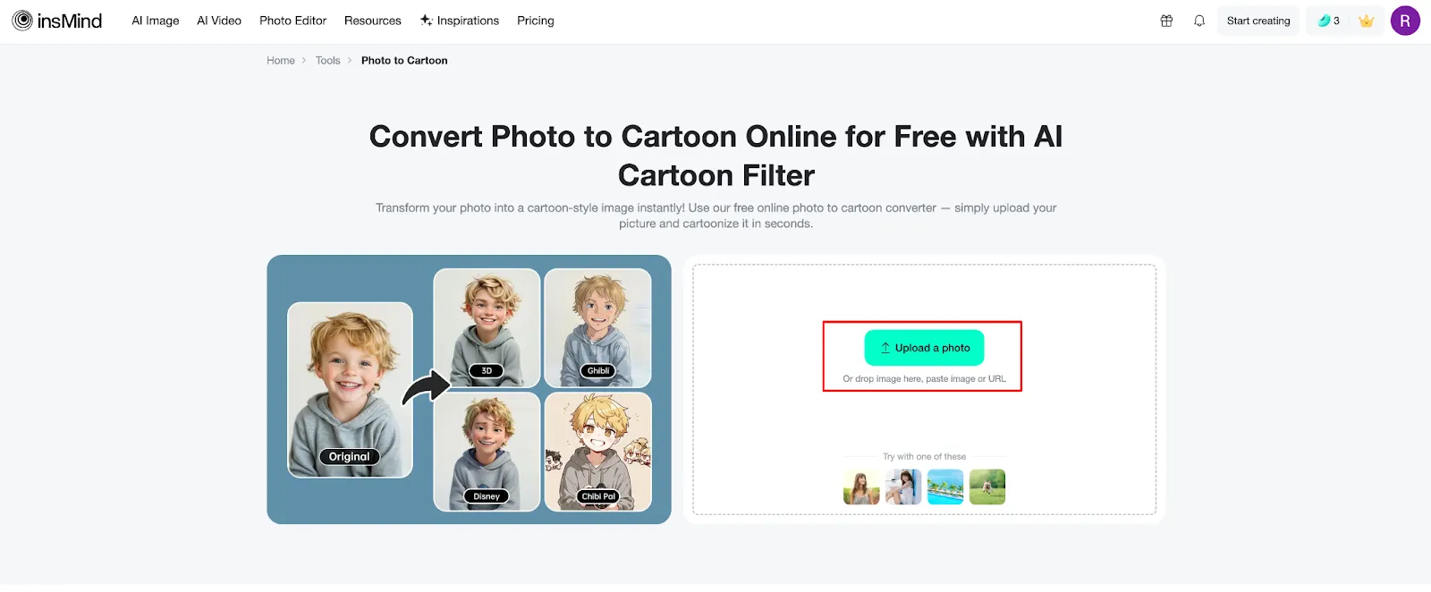 step1: create zootopia selfie