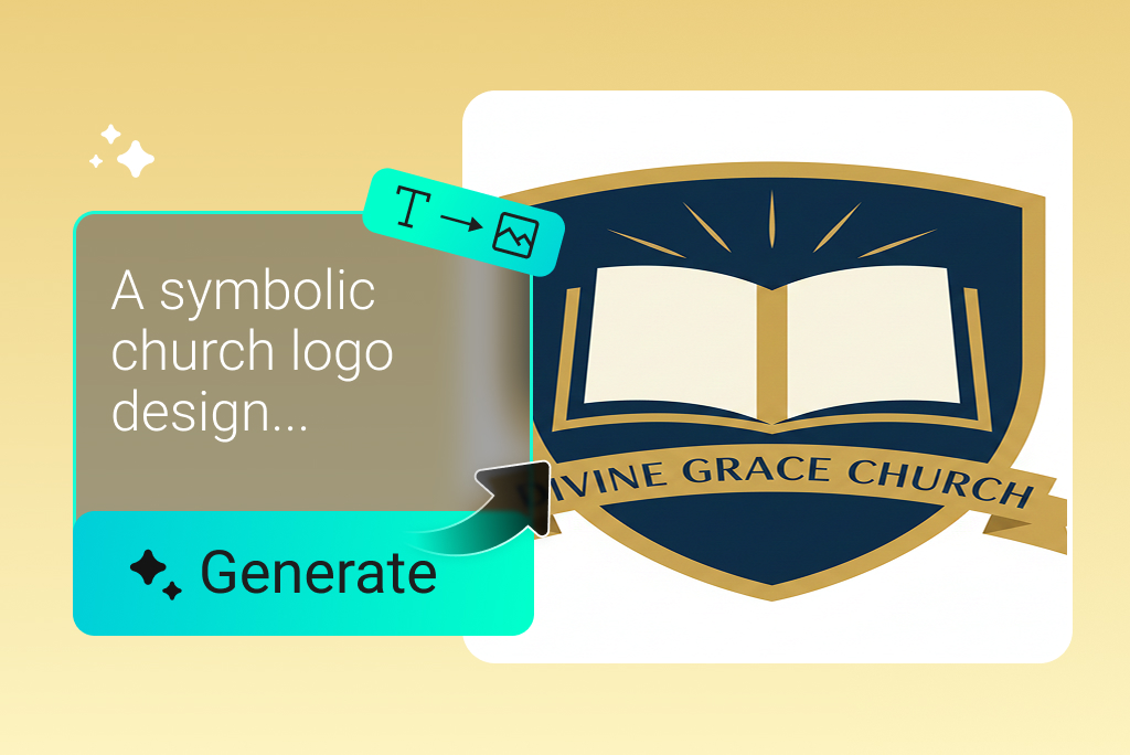 Generate a Church Logo Instantly with AI Text Prompts Generate a Church Logo Instantly with AI Text Prompts