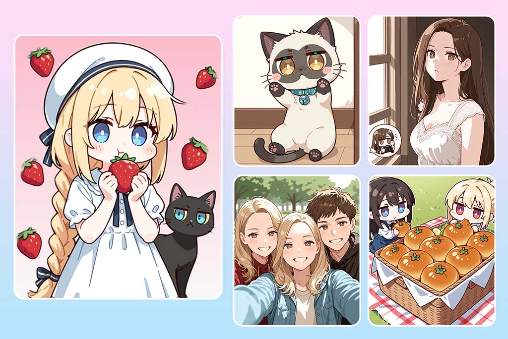 Free AI Chibi Maker - Turn Text or Photos into Cute Chibi Characters
