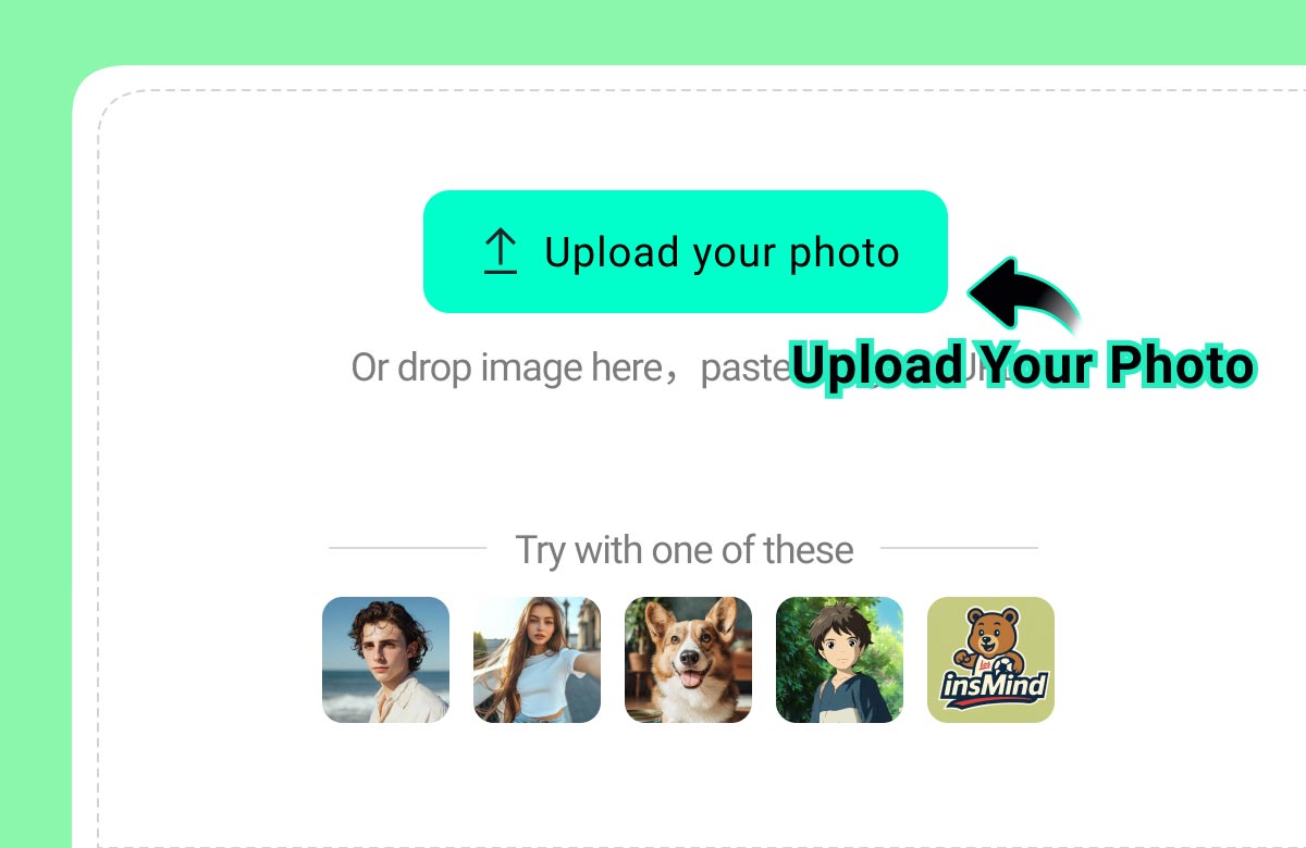 Step 1: Upload your photo