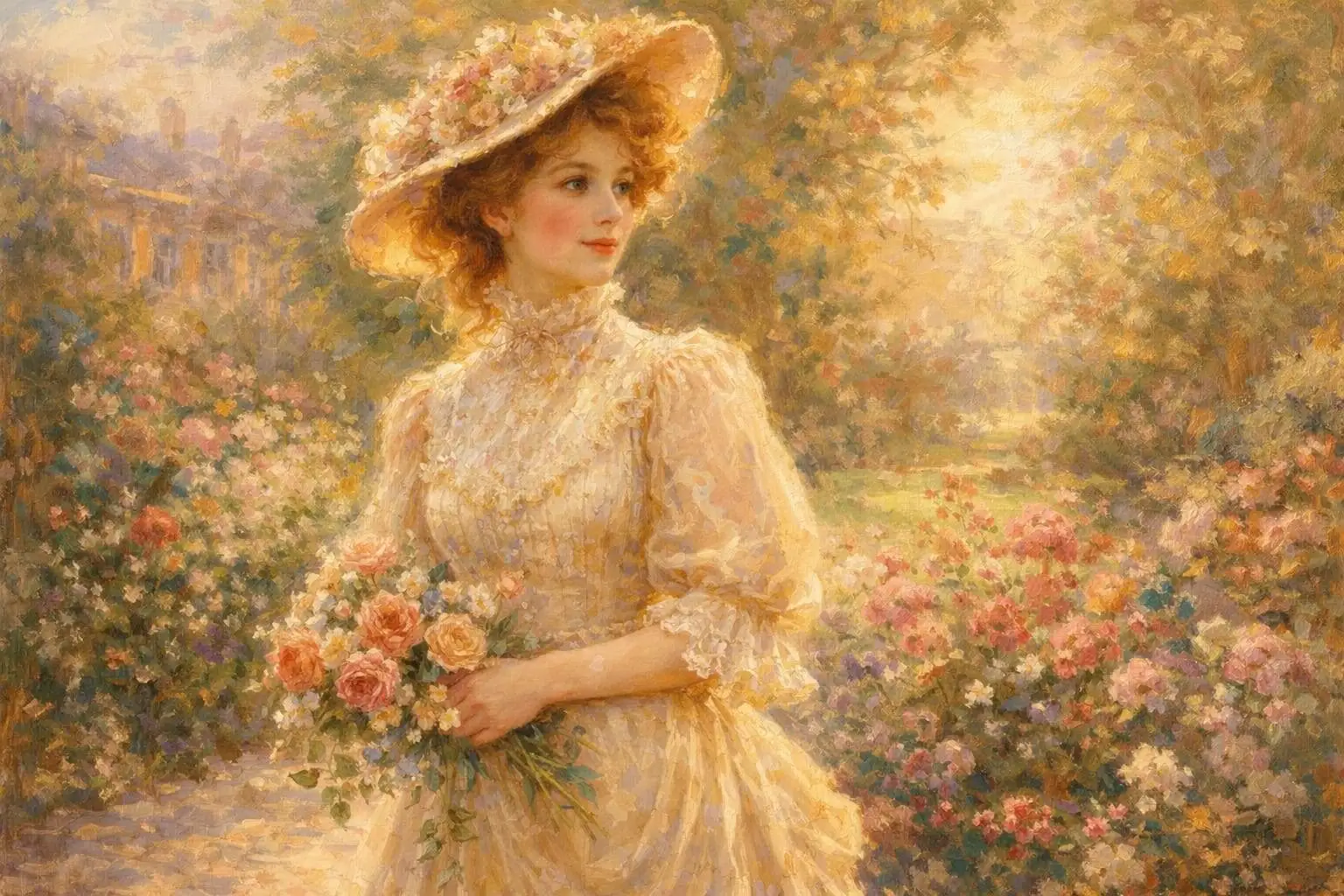 image of victorian era woman generated by gpt image 1.5