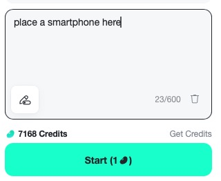 Enter a text prompt describing the object you want AI to generate.
