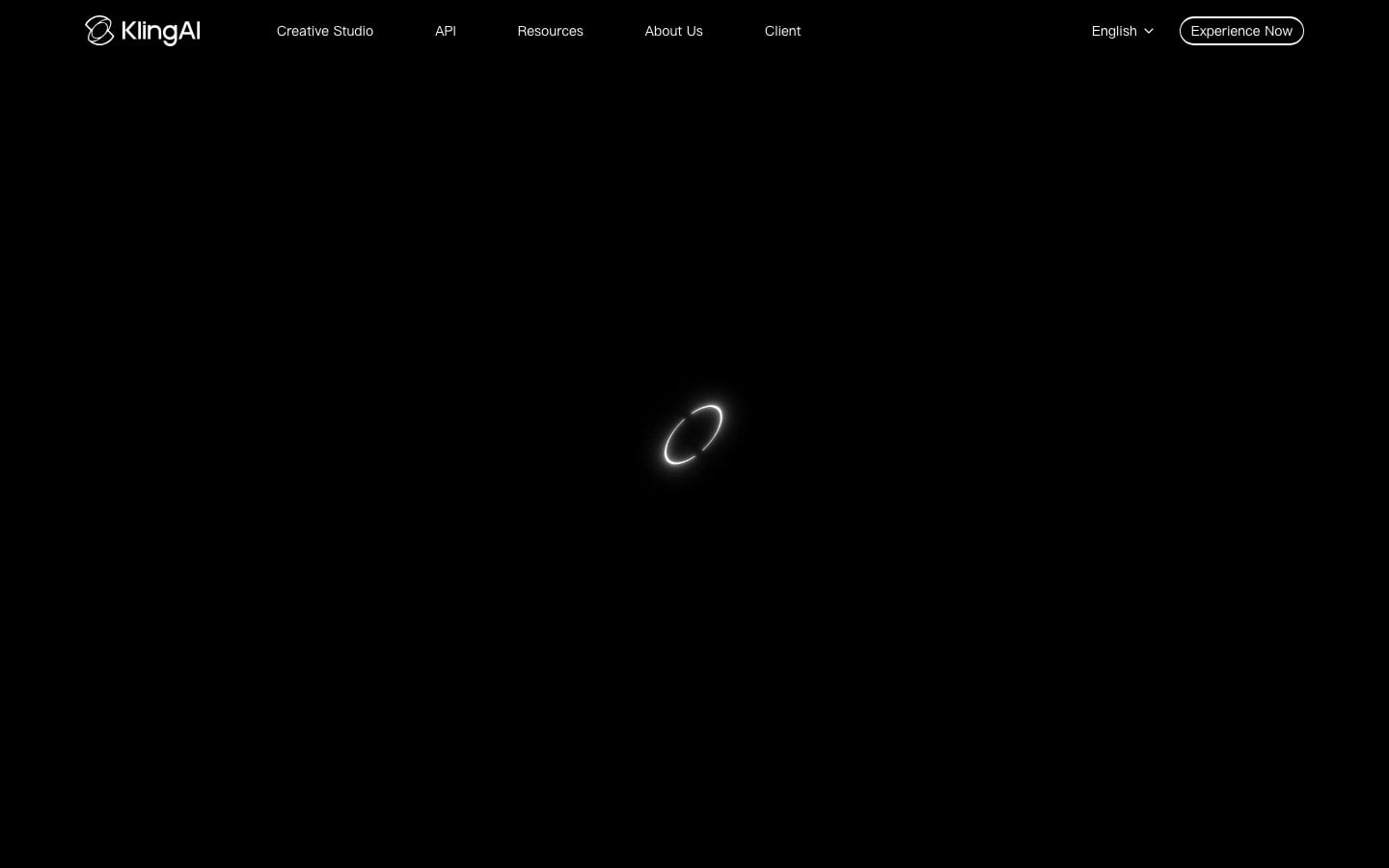 Kling AI Interface Kling AI AI video tool interface
