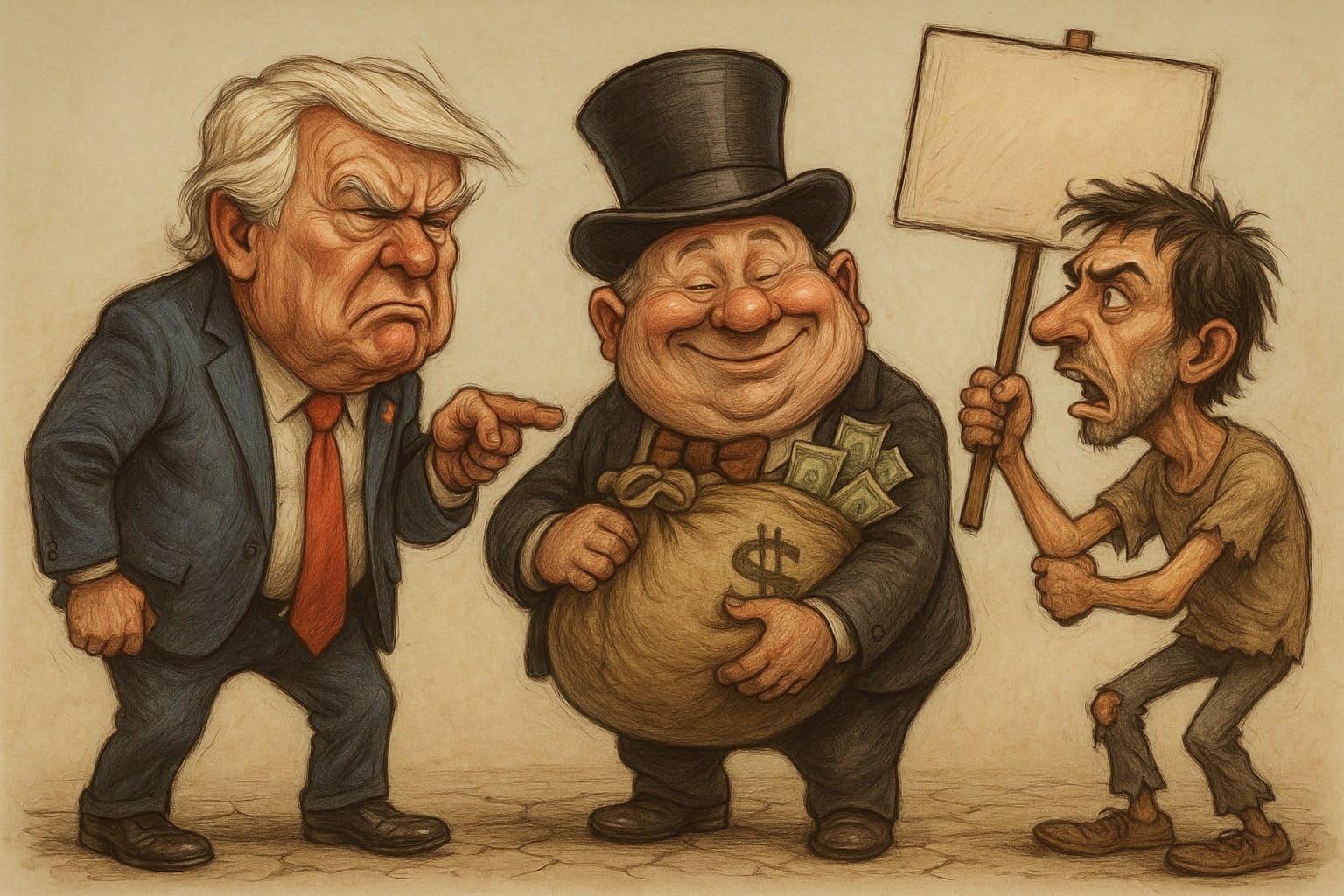 An image of generating political issues by using insMind