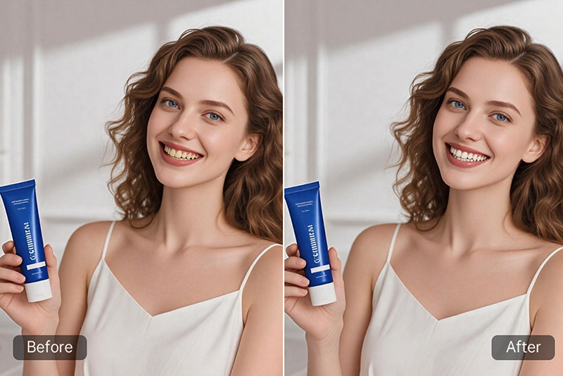 <p><span style="color: #000000;">Brighten&nbsp;Teeth&nbsp;in&nbsp;Product&nbsp;Photography</span></p>