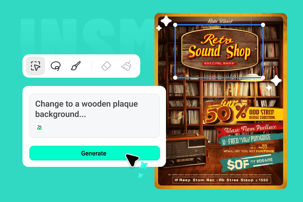 Edit Any Part of Your Generated Flyer Edit Any Part of Your Generated Flyer