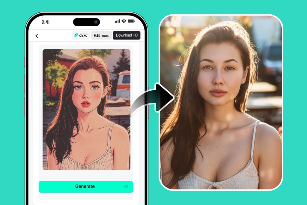 Turn Cartoons or Anime into Real Life — Anytime, Anywhere Turn Cartoons or Anime into Real Life — Anytime, Anywhere