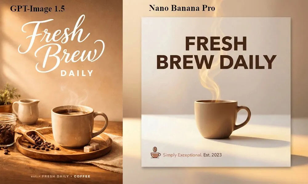 Nano Banana Pro vs GPT Image 1.5 in marketing posters Nano Banana Pro vs GPT Image 1.5 in marketing posters