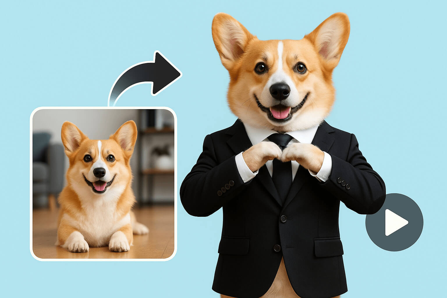 Dress Up Your Pet in Tuxedo Video Effortlessly Dress Up Your Pet in Tuxedo Video Effortlessly