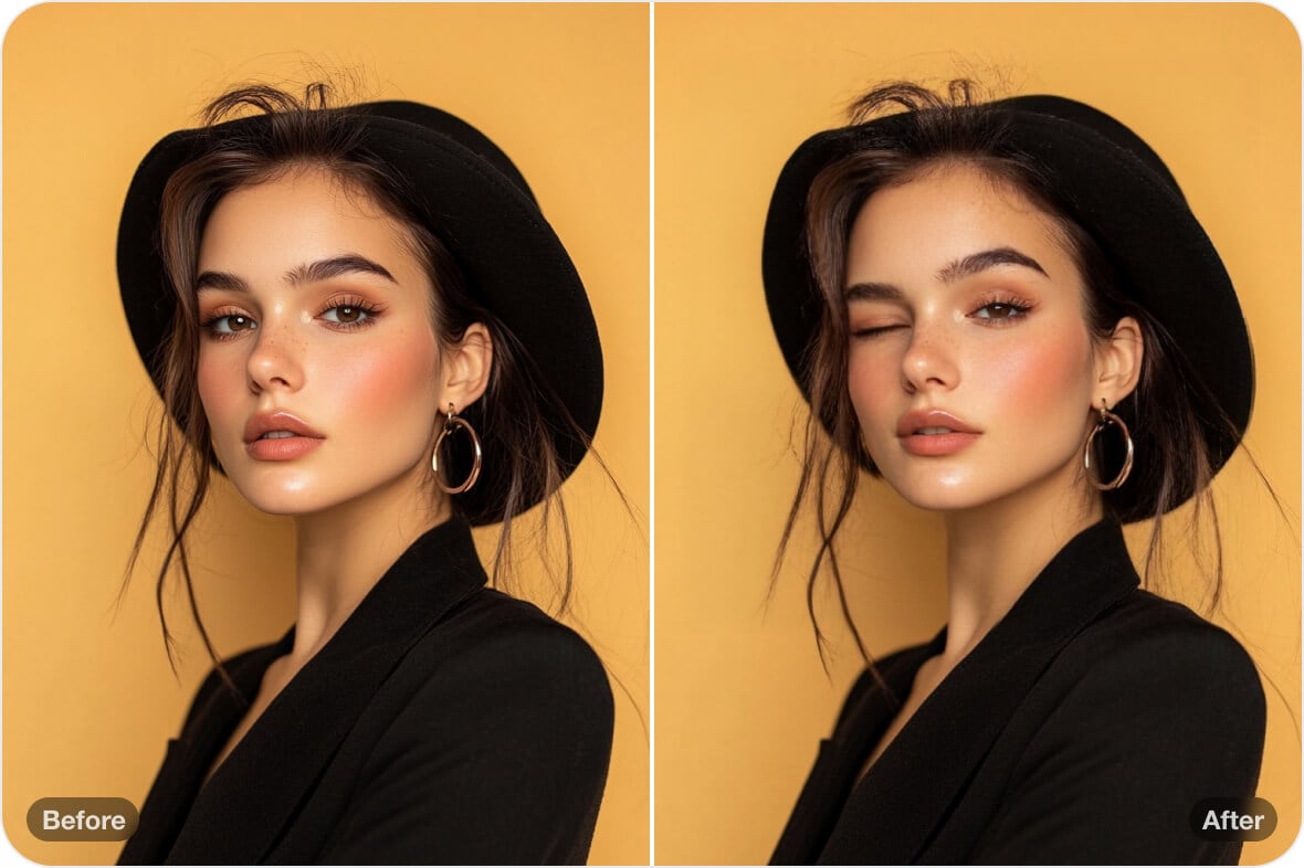 AI Wink Filter: Add a Wink to Your Photo Online for Free