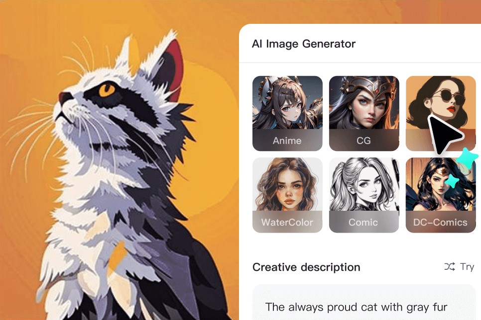 Countless AI-Generated Image Styles at Your Fingertips