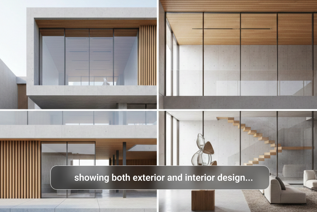 Redesign Building Exteriors and Interior Spaces with AI