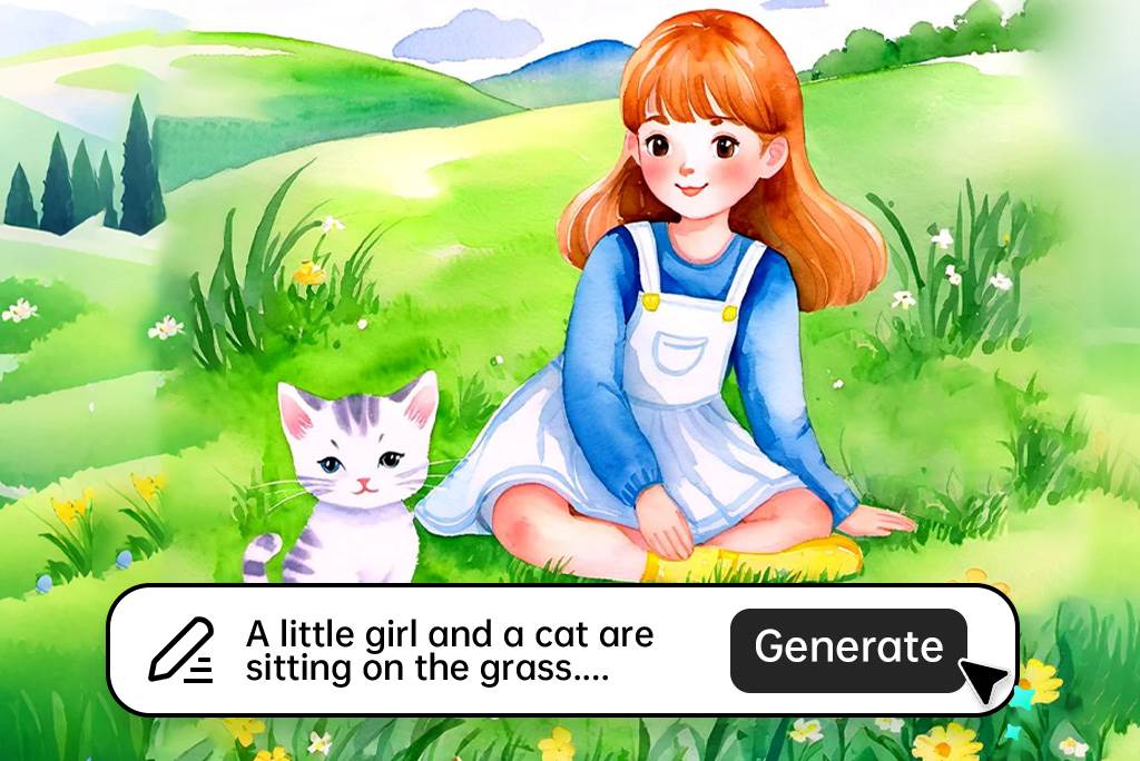 AI Watercolor Generator: Turn Your Words into Watercolor Art Instantly
