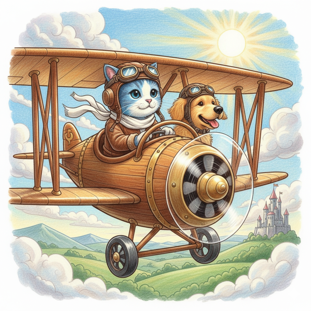 Storybook-Style&nbsp;Cat&nbsp;Illustrations