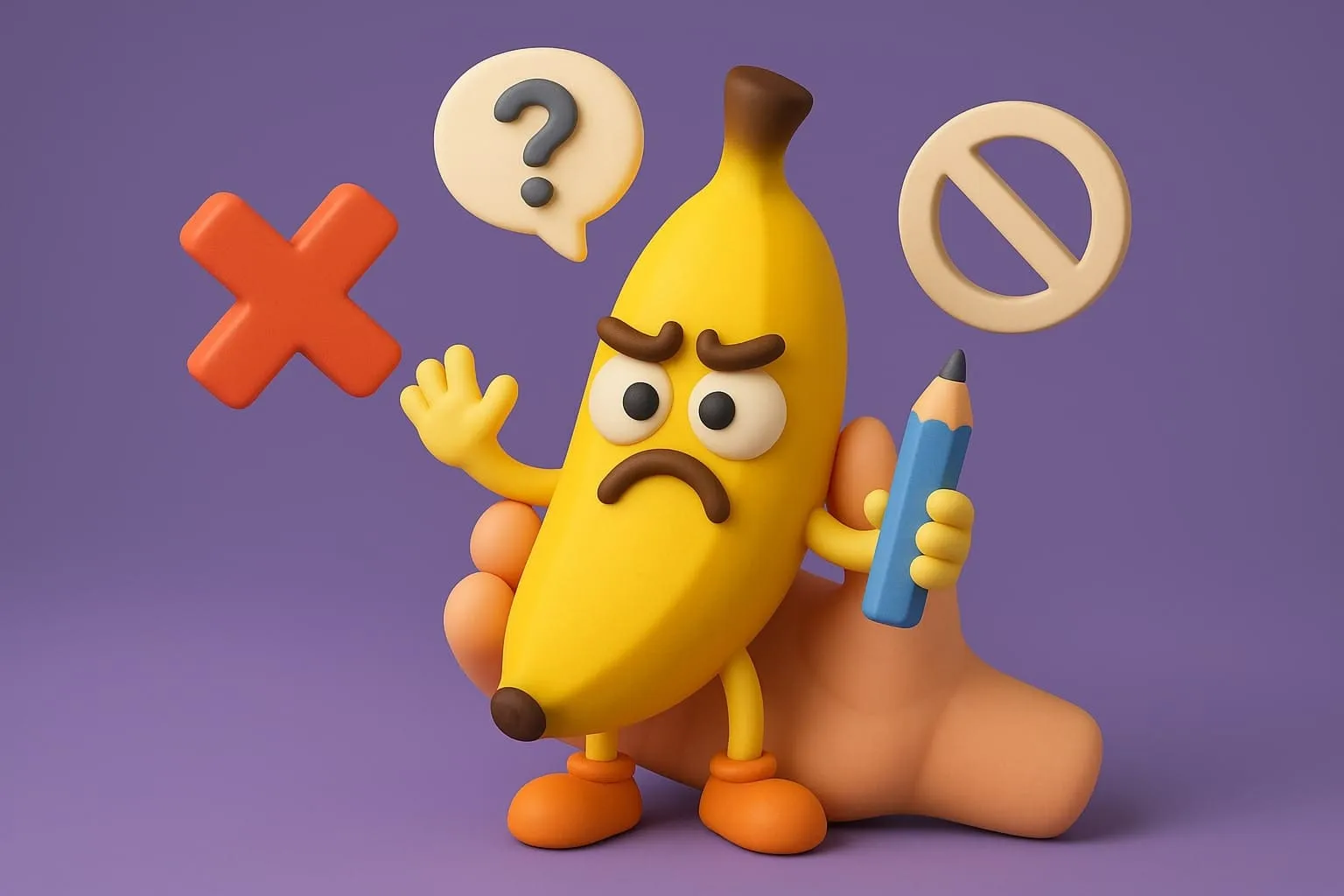 An image of common mistakes when using Nano Banana