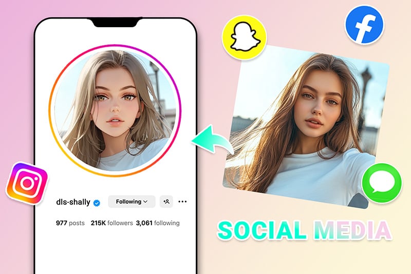 <p><strong>Social&nbsp;Profiles</strong></p>