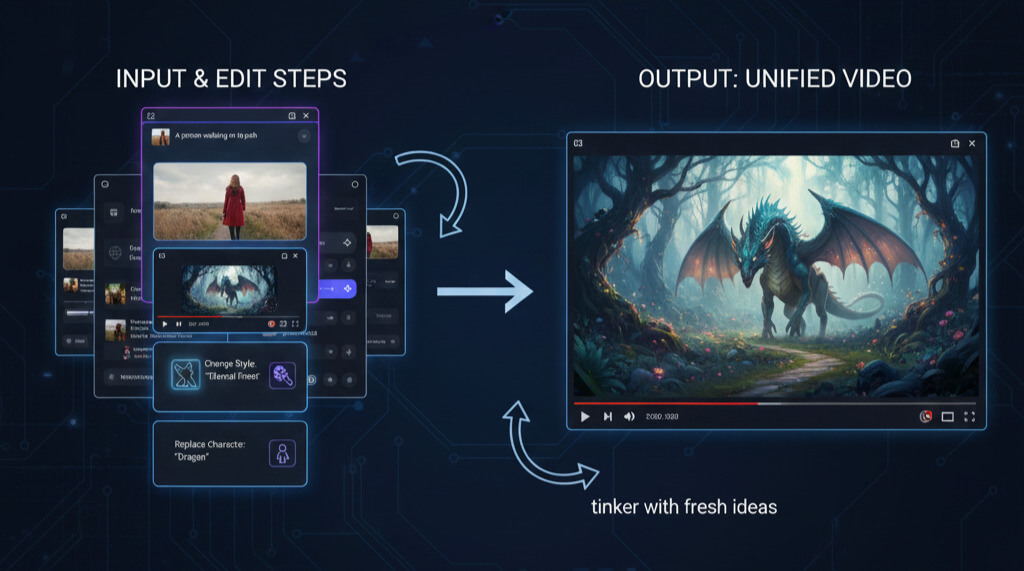 Mix Different Creative Tasks in One Unified Workflow Mix Different Creative Tasks in One Unified Workflow