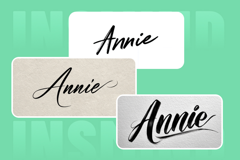 Handwritten&nbsp;Signature