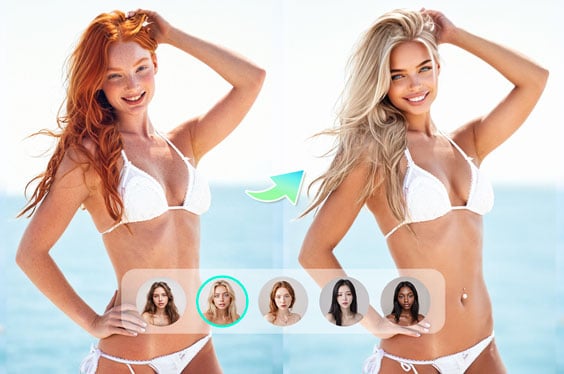 AI Bikini Models