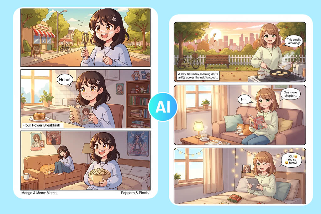 Keep Your Character Consistent in the Comic Strip Keep Your Character Consistent in the Comic Strip