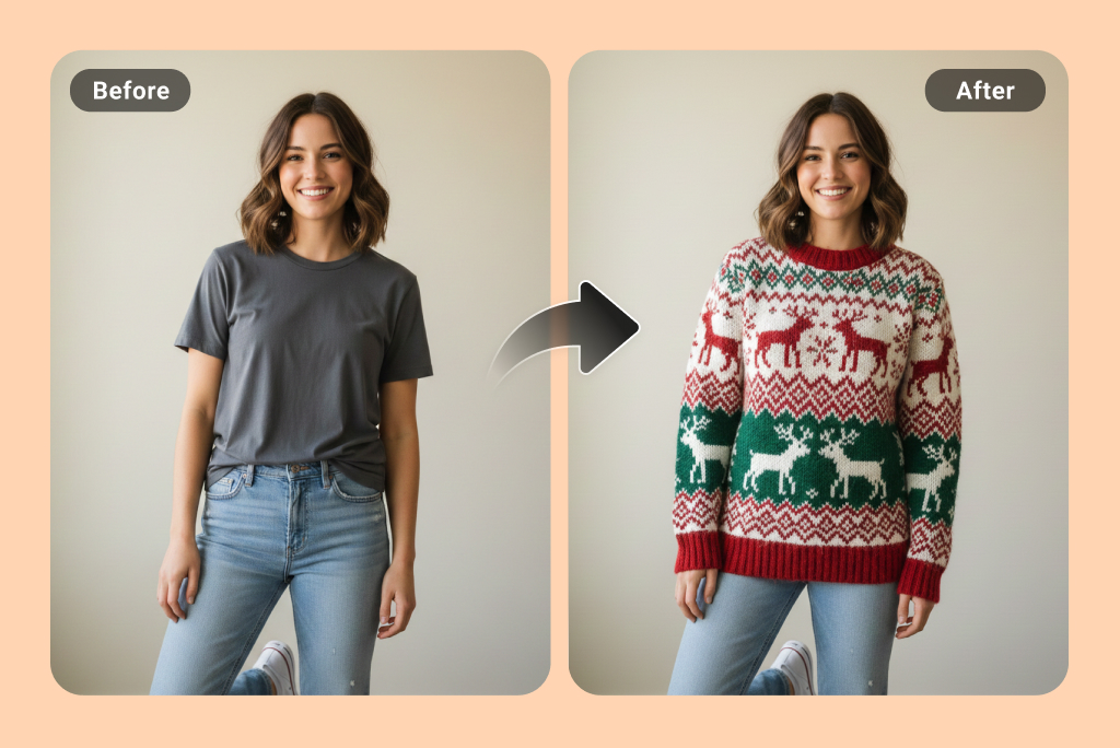 Instantly Try On Christmas Outfits for a Perfect Festive Look