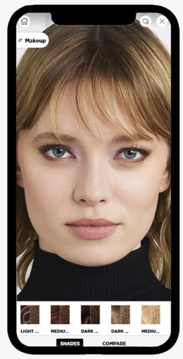 Explore L'Oreal’s virtual hair color options with realistic 3D simulation.