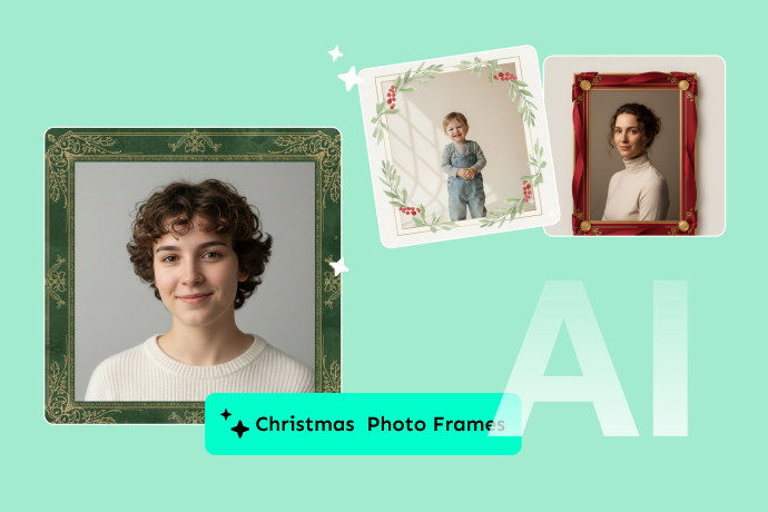 Free Christmas Photo Frames | AI Frame Generator