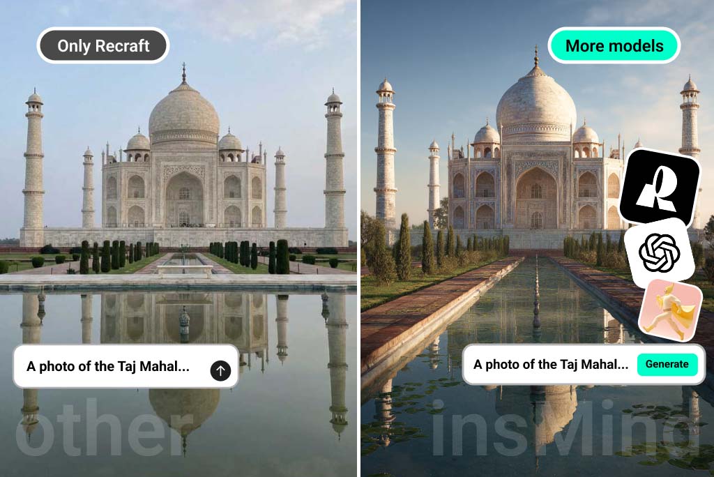 Access Three Leading AI Models with One insMind Subscription Access Three Leading AI Models with One insMind Subscription