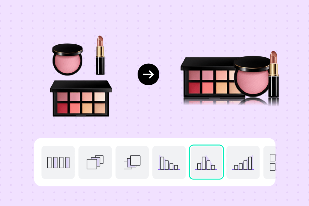 One-Click Beauty Product Collage Maker