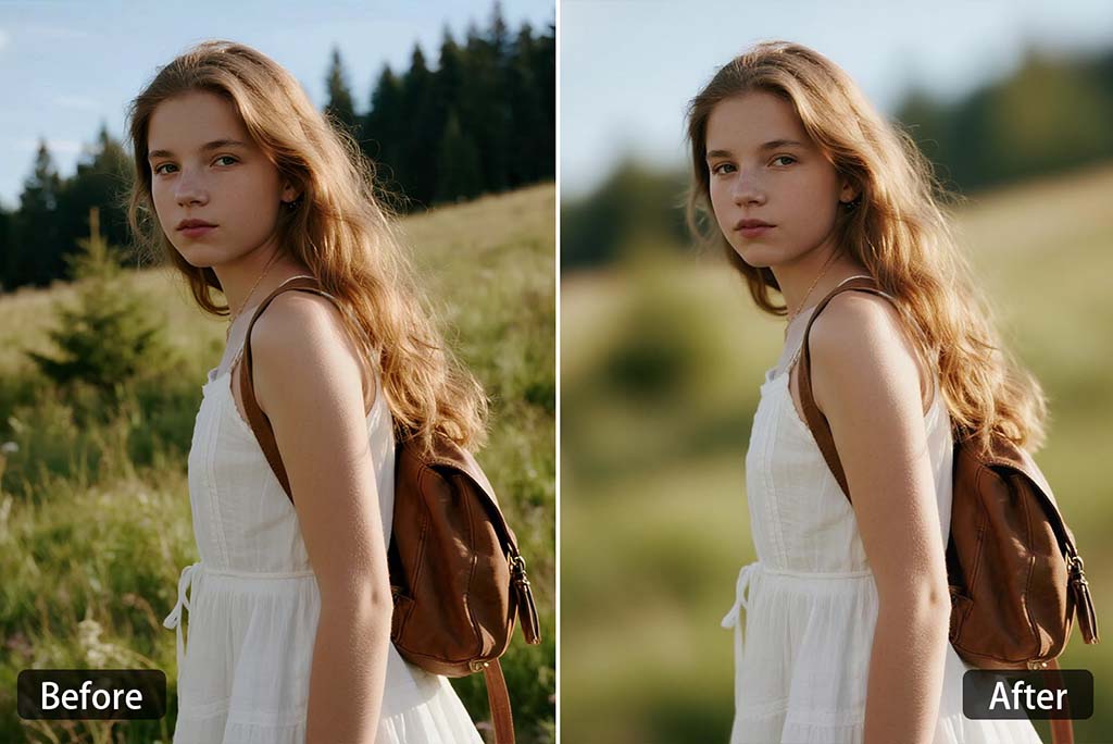 Make Background Blur and Focus on Subject with Selective Filter Make Background Blur and Focus on Subject with Selective Filter