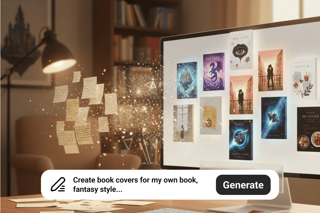 AI Book Cover Generator for Creative Cover Design