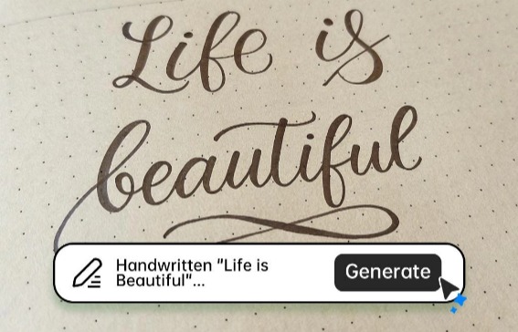 Handwritten Font Generator