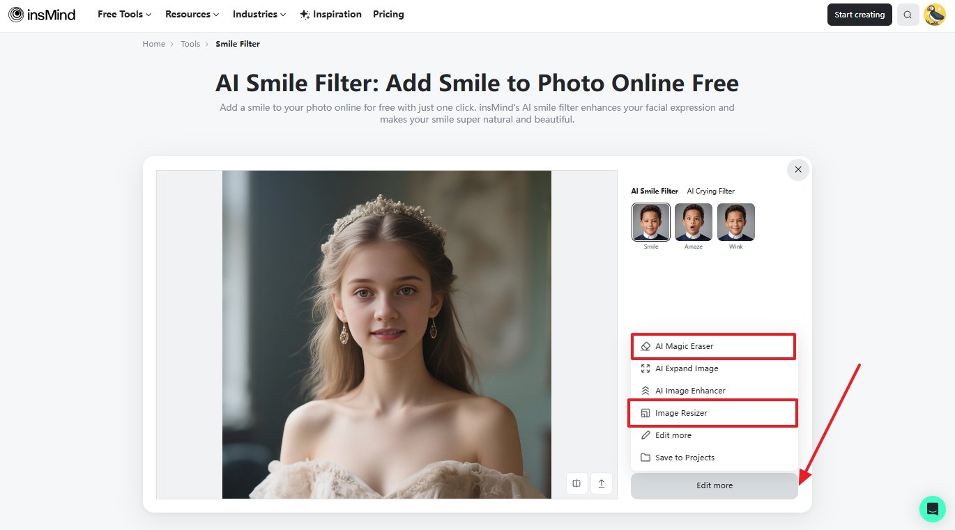Edit or Download AI Smile Image
