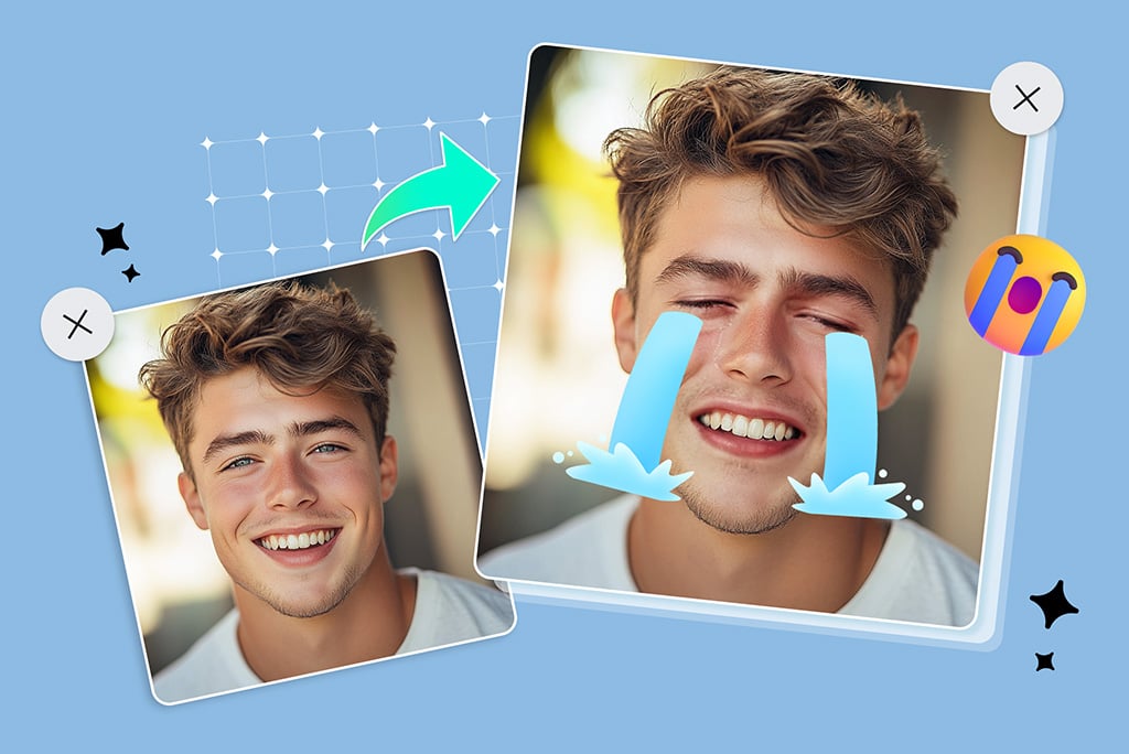 Add Tears to Your Photo for Expressive Feelings