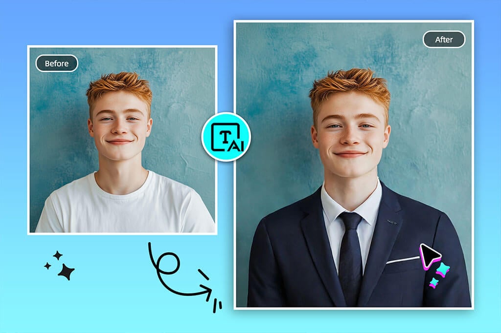 Transform Casual Clothes into a Professional Headshot