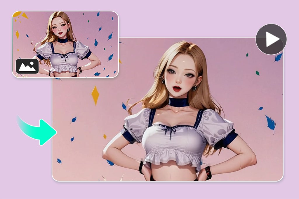 Create Natural Chest Bouncing Videos for Women, Men, Anime, and More