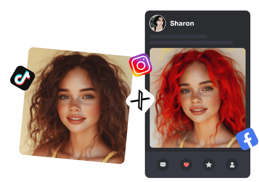 Light Up Your Feed with a Red Hair Makeover
