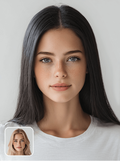 Straight Black Hair