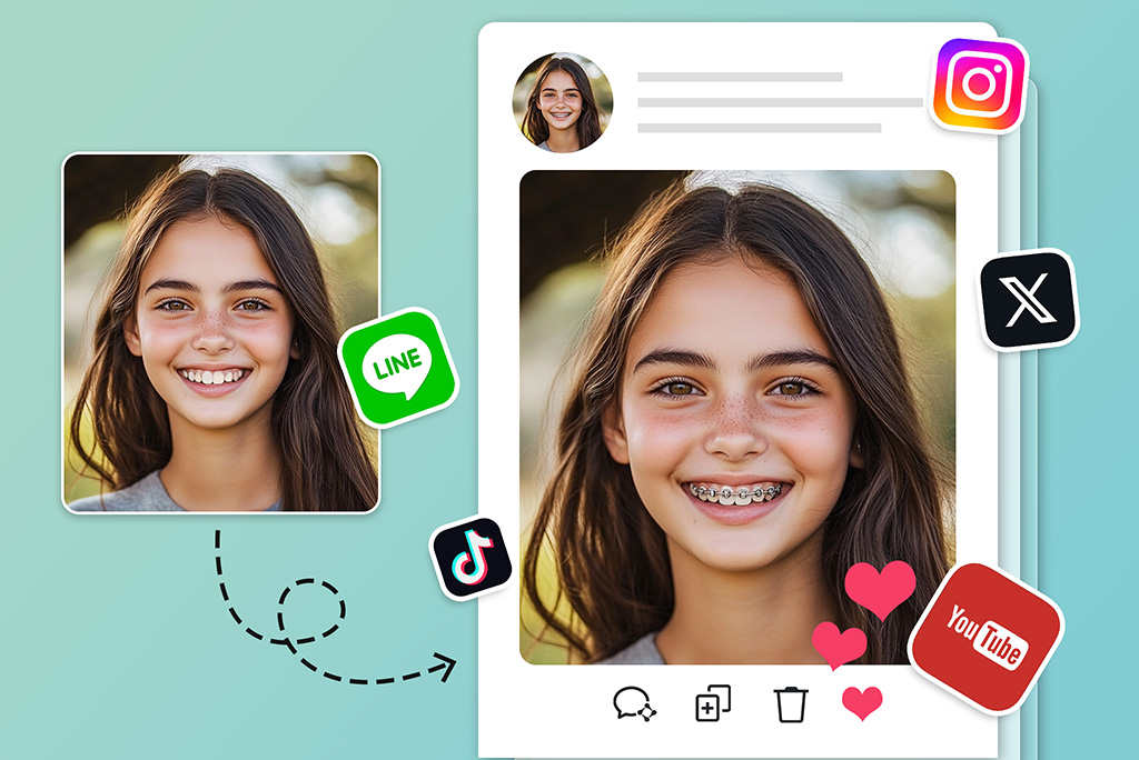 Create Funny Braces Edits for Memes or Social Posts