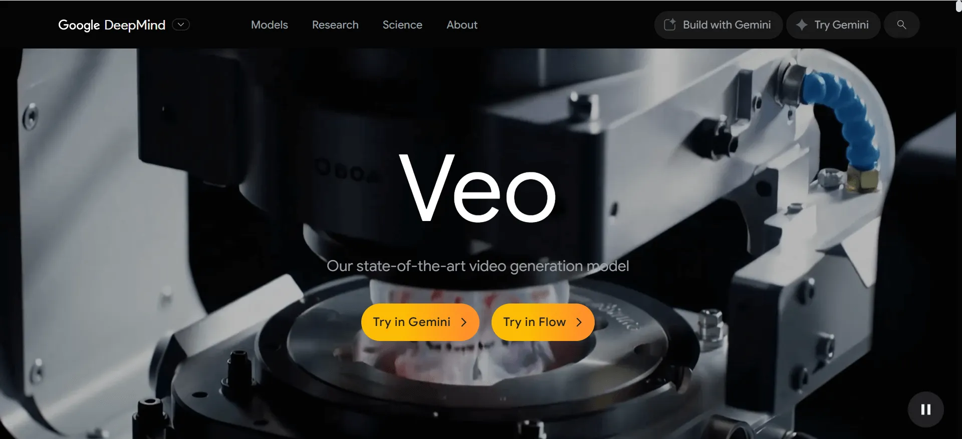 Google Veo delivers high-quality physics simulations and real-time cinematic video previews.