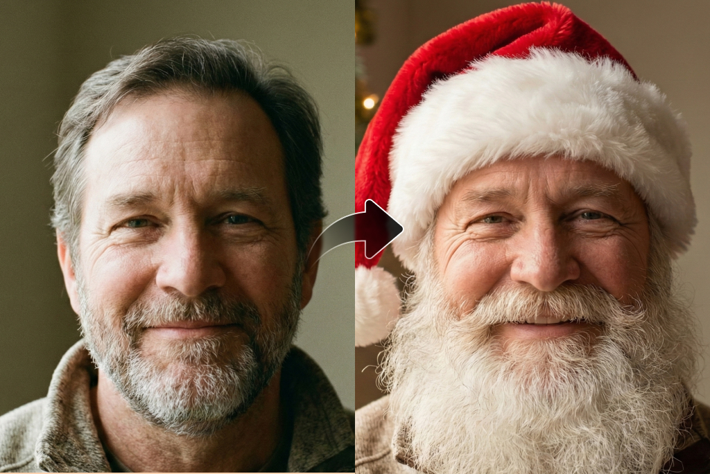 Become Santa Claus in Seconds