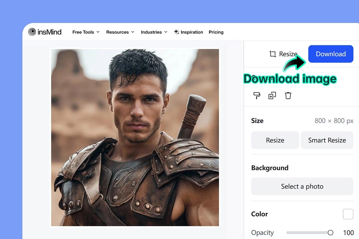 Step 4. Download the Photo