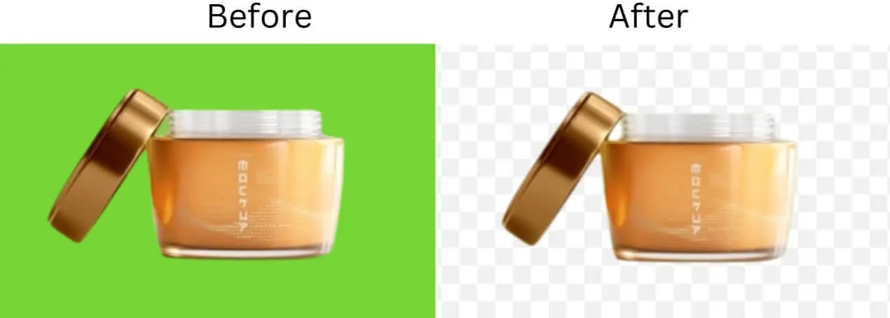 Enhance product photos on Amazon or Shopify by automatically removing distracting backgrounds.