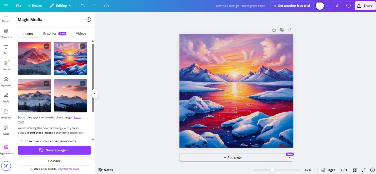 Canva AI Image Generator