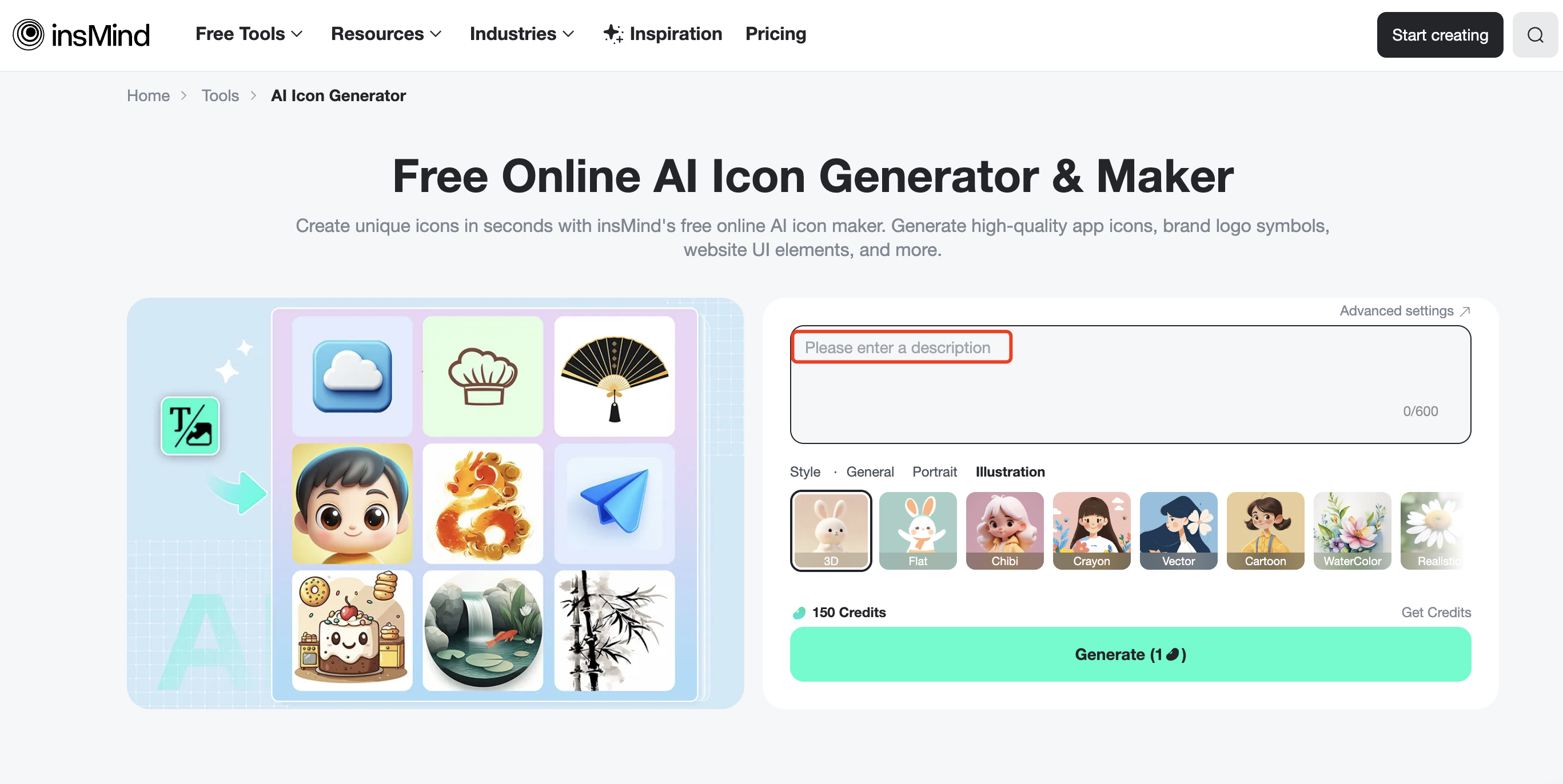 Create an Application Icon with Prompt