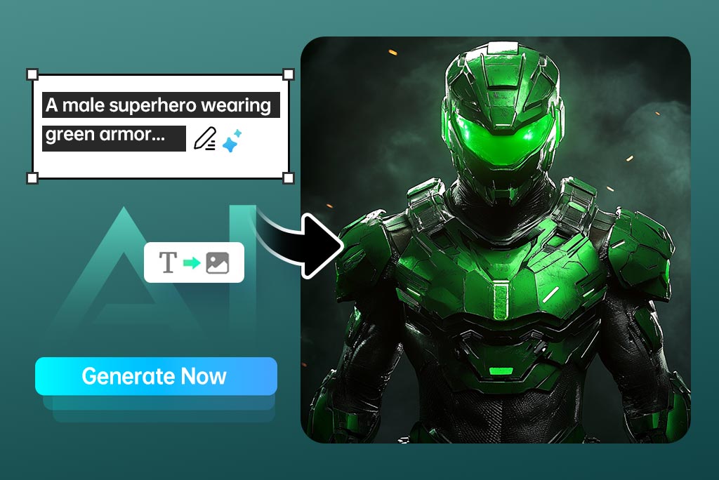 Create Your Own Superhero with Text or Prompts