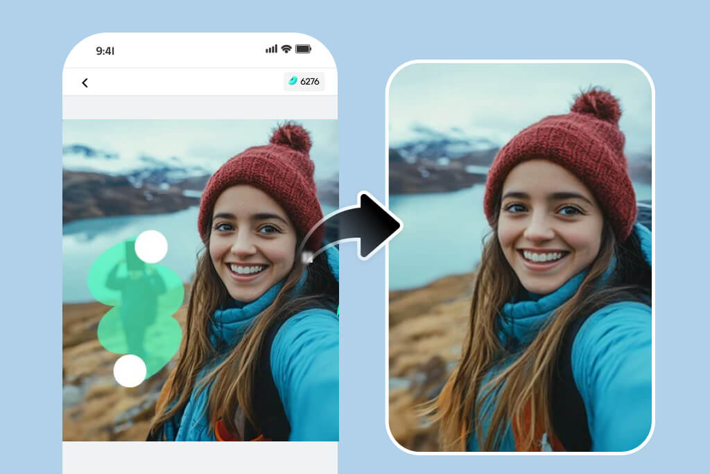 Delete Someone from Picture on the Go Delete Someone from Picture on the Go